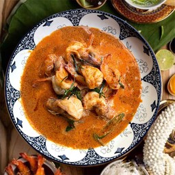 ฉู่ฉี่กุ้งเป็นกับข้าว