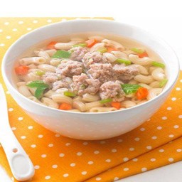 ซุปมักกะโรนีหมูสับ