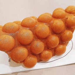 วาฟเฟิล แฮม + ชีส