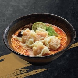 เกี๊ยวกุ้งต้มยำ