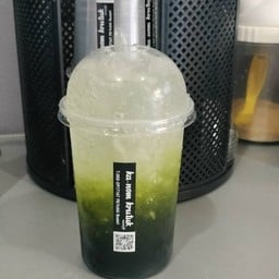 ชาเขียวมะนาวโซดา