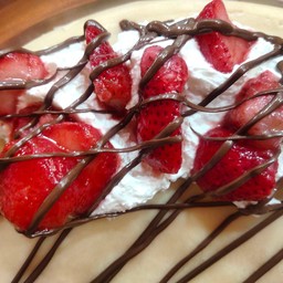 นูเทลล่าสตอเบอรรี่ครีสด