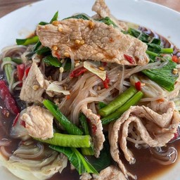 ตำเส้นเล็กหมูนุ่ม