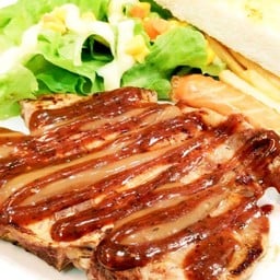 สเต็กหมูพอร์ตชอป