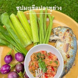 ซุปมะเขือปลาทูย่าง
