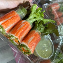 สลัดโรล&ยำขนมจีน
