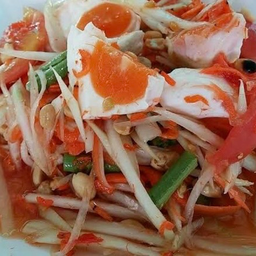 ตำไทยไข่เค็ม