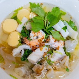 เกาเหลารวมทะเล เต้าหู้