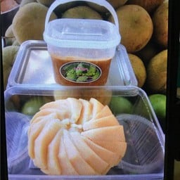 กระท้อน + กะปิหวาน(300g) แบบปอก