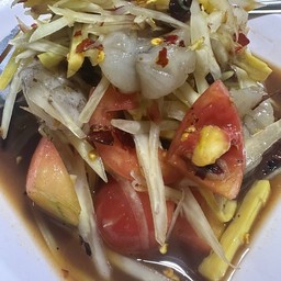 ตำกุ้งสด