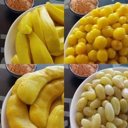 ผลไม้ดอง รวม  ระบุได้ 2 อย่าง