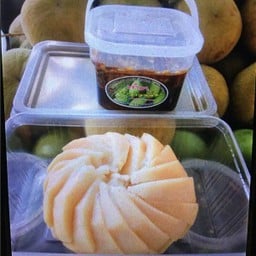 กระท้อน + น้ำปลาหวานใส่กะปิ(300g)