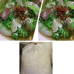 Great Value 2 (Plain Pork Blood Soup 2 Bags) + 1 Bag Of Plain Rice