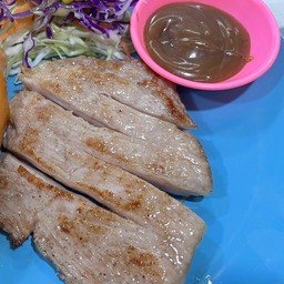 สเต๊กหมูพริกไทยดำ