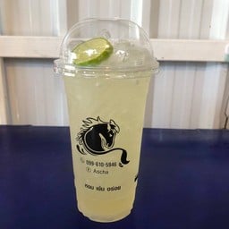 น้ำผึ้งมะนาวโซดาเย็น