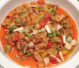 ไก่ผัดพริกเผา