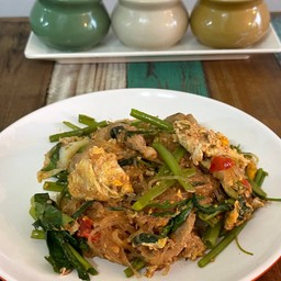 สุกี้แห้งไก่