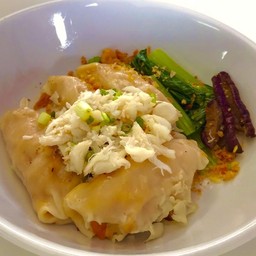 เกี๊ยวกุ้ง ปู เห็ดหอม