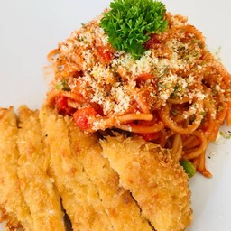 สปาเกตตีซอสไก่