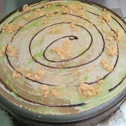 สังขยาใบเตย+หมูหยอง