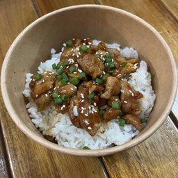 ไก่เทริยากิราดข้่าว