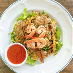 ก๋วยเตี๋ยวคั่วกุ้ง
