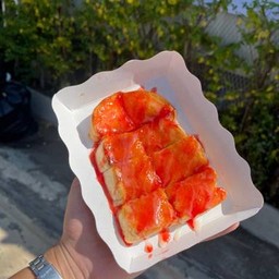 ปังปิ้ง เนยนม+แยมสตอเบอร์รี่