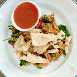 ผัดขี้เมาไก่