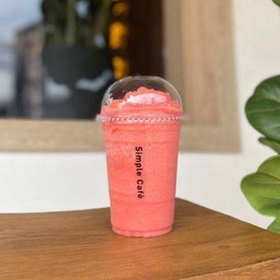 Strawberry Smoothie สตรอเบอรี่ปั่น