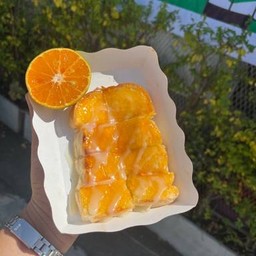 ปังปิ้ง เนยนม+แยมส้ม