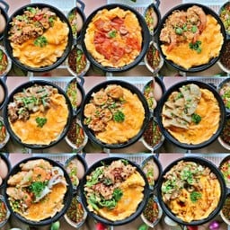 ข้าวไข่ข้นหมูสันคอสไสด์คั่วพริกเกลือ