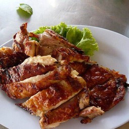 ไก่อบครึ่งตัว3