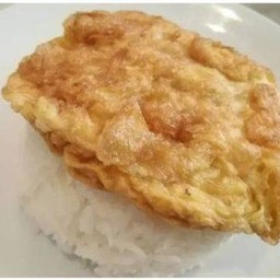 Minced Pork Omelette With Rice
