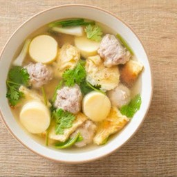 ต้มจืดหมูสับไข่น้ำ