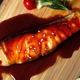 แซลมอนย่างซอสเทริยากิ