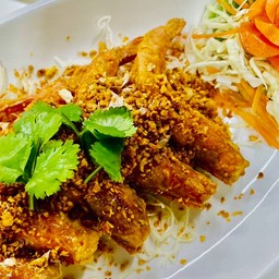 กุ้งทอดกระเทียม
