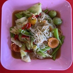 ตำเส้นเล็กปลาร้า