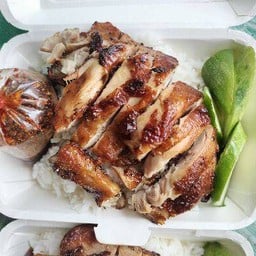 ข้าวหน้าไก่ย่าง