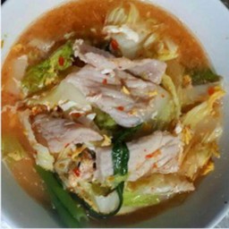 สุกี้หมู ไก่