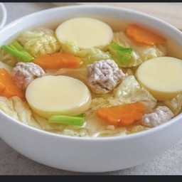 ต้มจืดเต้าหู้หมูสับ