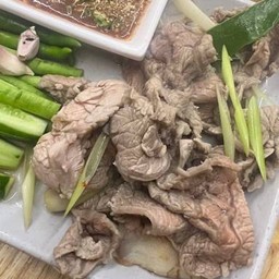 เนื้อลายลวกจิ้ม