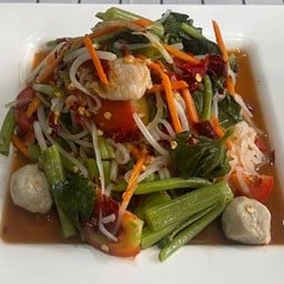 ตำเตี๋ยวเส้นเล็ก