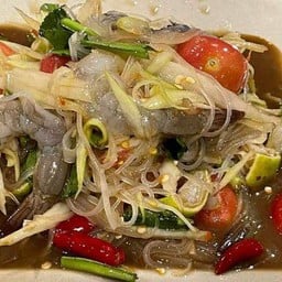 ตำเส้นเล็กกุ้งสด