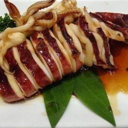 ปลาหมึกย่างซอสเทริยากิ