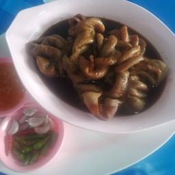 ไส้หมูพะโล้ เปล่า เป็นกับข้าว