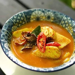 แกงส้มใต้หน่อไม้ปลากระพง