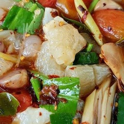 ต้มแซ่บเอ็นแก้วเนื้อ