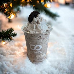 นมสดโอริโอ้ ปั่น