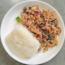 ข้าวลาบไก่