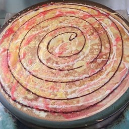 ไข่+บลูเบอร์รี่+สตรอเบอร์รี่